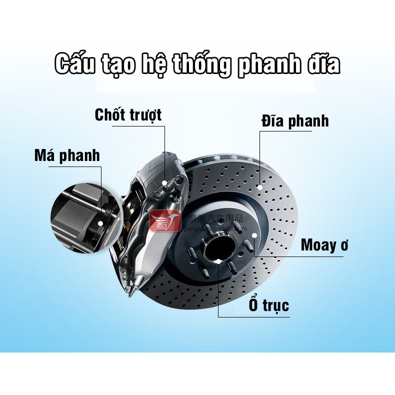 Bộ bảo dưỡng hệ thống phanh đĩa ô tô Botny B-1969 tiết kiệm chi phí bảo dưỡng