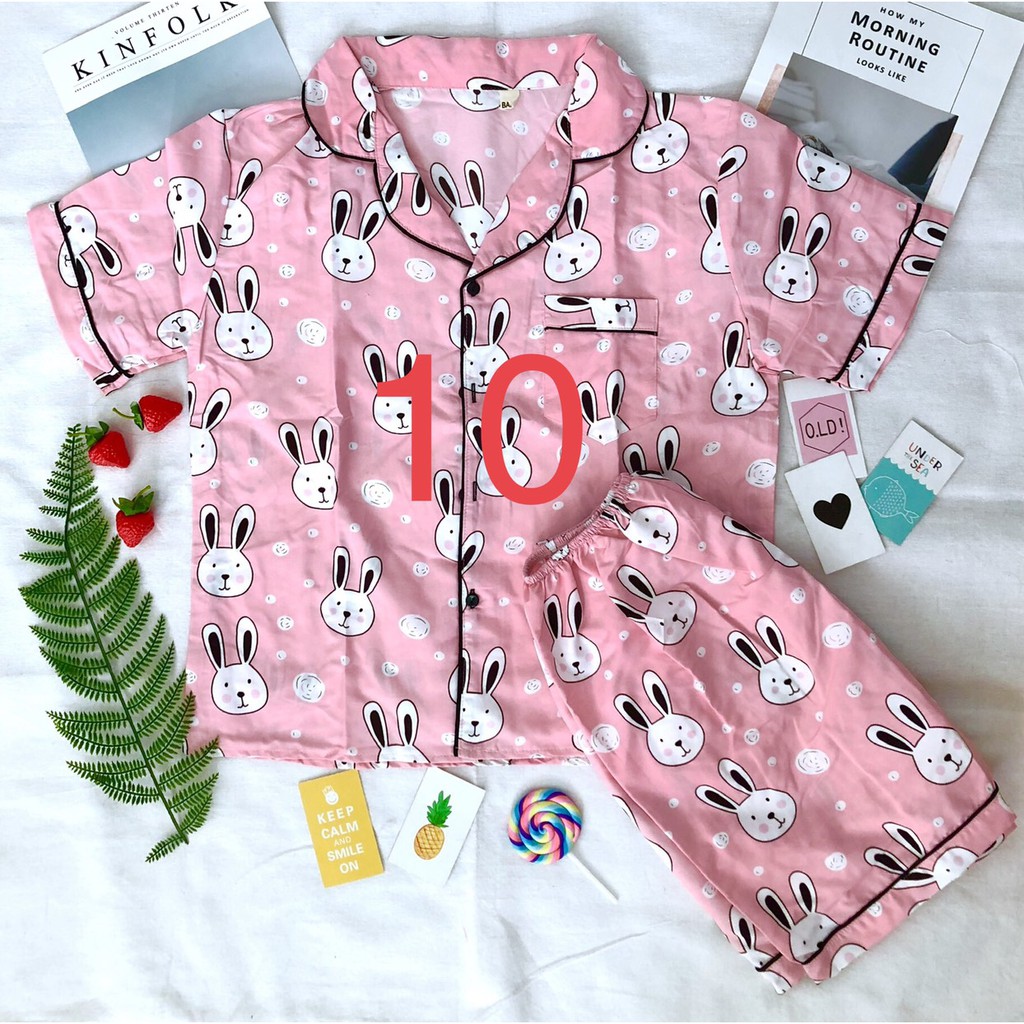[Loại 1] Đồ bộ pijama full viền tay ngắn - quần ngắn (Kate Thái) | BigBuy360 - bigbuy360.vn