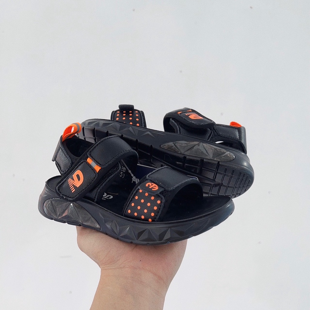 sandal bé trai - dép quai hậu cho bé mầm non, có size đại full hộp  siêu mềm, bền khâu đế 6603 ( có ảnh thật)