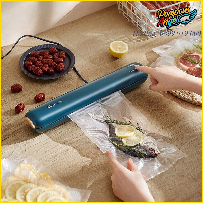 [DEAL3009] [Chính hãng] Máy hút chân không và hàn miệng túi BEAR FKJ-C01E1 chính hãng , bảo hành 12 tháng...