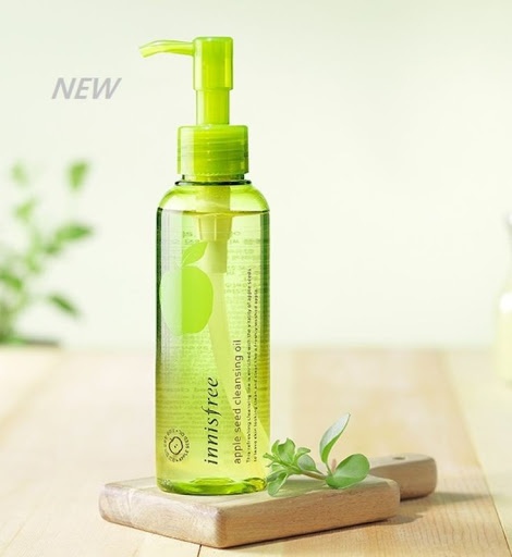 🍏Dầu tẩy trang táo xanh Innisfree Apple Seed Cleansing Oil mẫu mới nhất 🍏