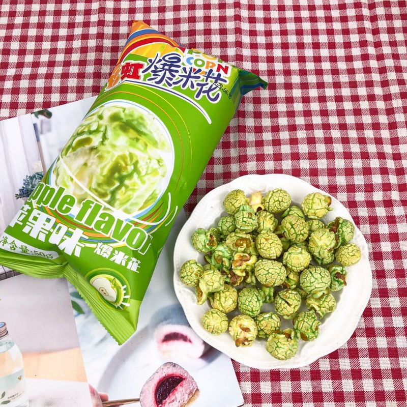 Set 7 gói bỏng ngô cầu vồng hot hit Mani Rainbow