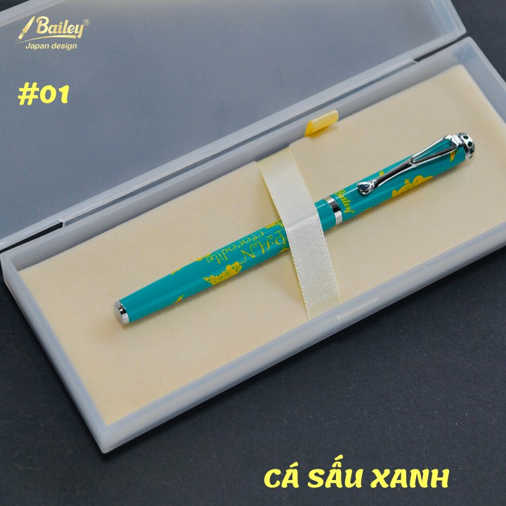 Bút máy học sinh nét thanh đậm - Bút luyện chữ đẹp Aladin Bailey 01 - 1 chiếc