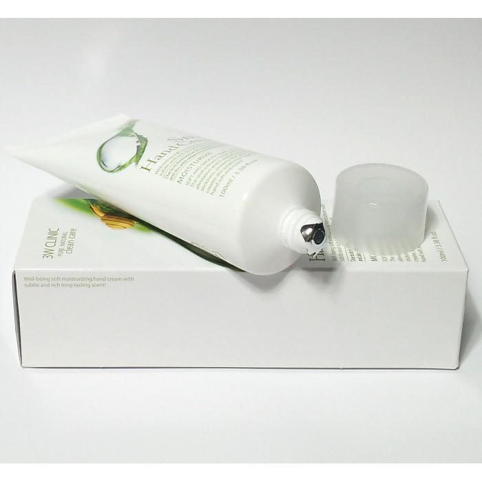 Kem Dưỡng Da Tay Hương Chanh  mươt 3W Clinic Hand Cream 100ml _ 3W Clinic Chính Hãng