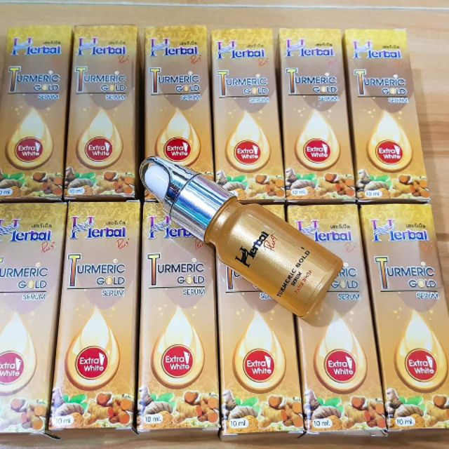 Tumeric Gold Serum HERBAL (Serum chiết xuất tinh chất nghệ vàng)