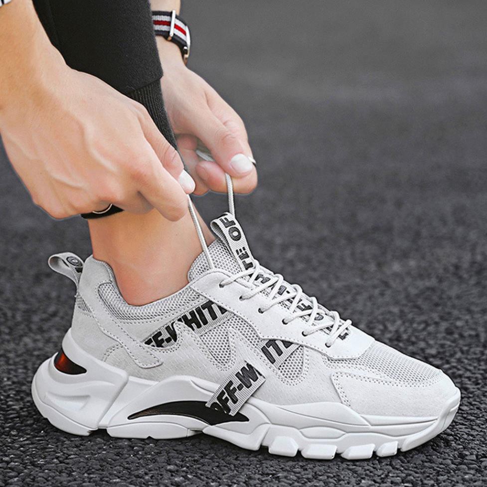 Giày Sneaker Nam TKTMS19 Giày Thể Thao Nam  Tăng Chiều Cao Đế Mềm Mang Êm Chính Hãng TKT STORE Size (39-43)