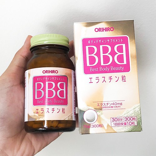 Viên Uống Tăng Kích Thước Vòng 1 Orihiro Best Beauty Body Nhật Bản - 300 Viên