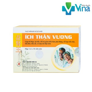 Viên Uống ÍCH THẬN VƯƠNG bổ thận lợi tiểu