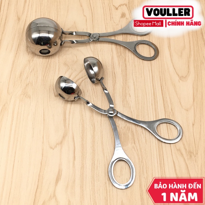 Cây Vouller Kẹp Thịt Viên, Chả Viên Inox