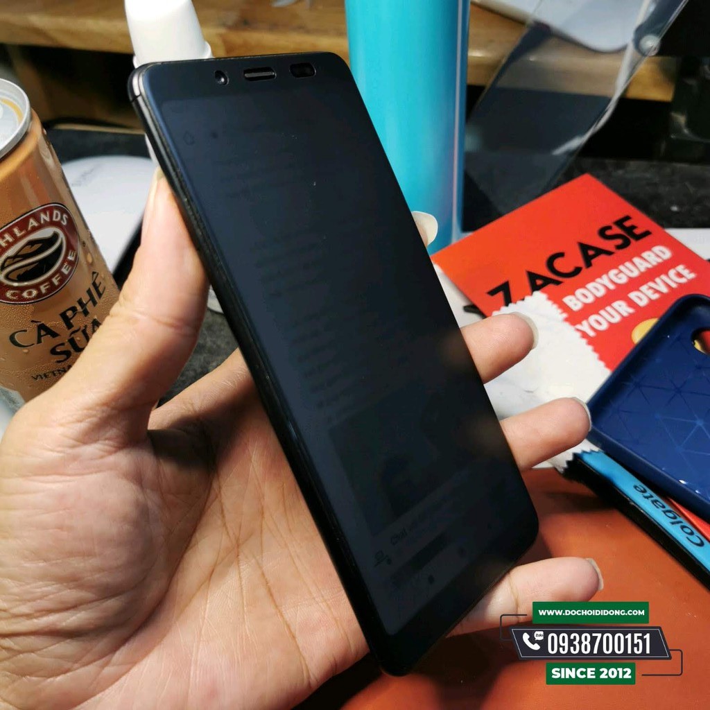 Miếng dán màn hình PPF nhám chống nhìn trộm Xiaomi Redmi Note 5 Pro ZACASE