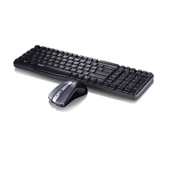 Mới Về - Bộ bàn phím chuột không dây Rapoo X1800 (Đầu nhận siêu nhỏ)