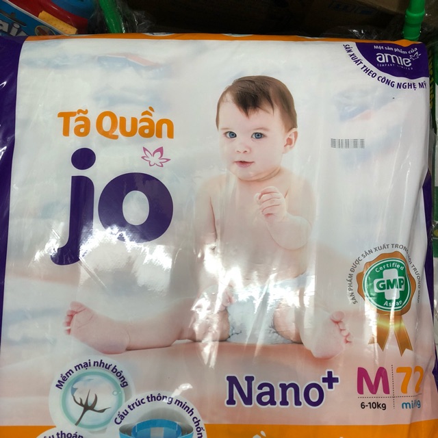 Bỉm jo size M72 quần siêu đại