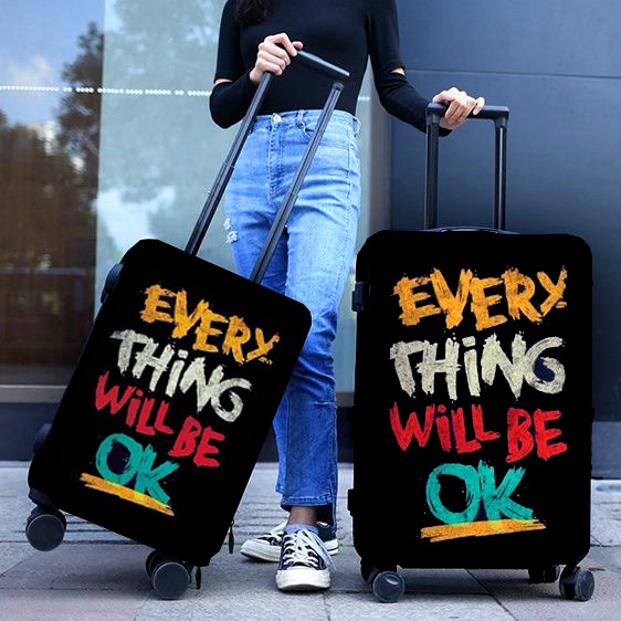 Vỏ Bọc Bảo Vệ Va Li 18-32inch Chất Liệu Dày Co Giãn Tốt Có Thể Giặt Sạch