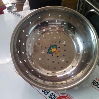 Rổ inox 430 kích thước 28cm và 34cm