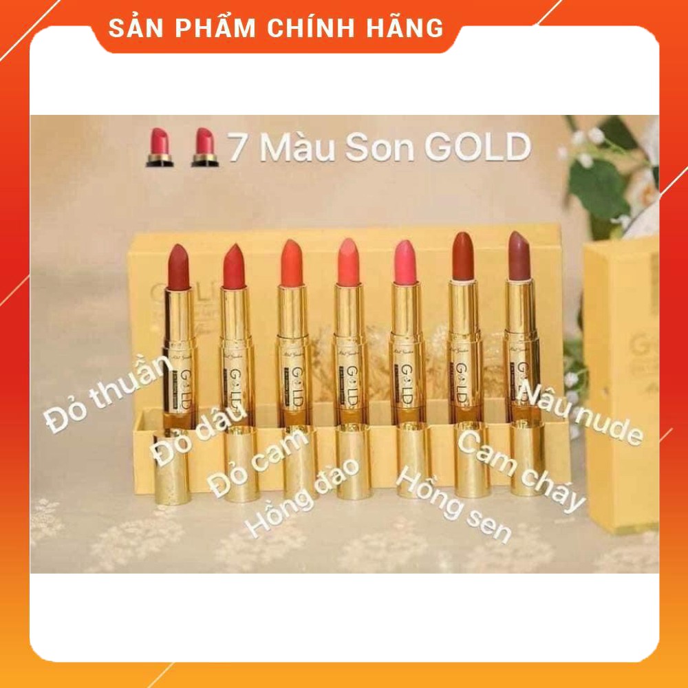 [DATE MỚI NHẤT] Son Gold MINI GARDEN son 2 đầu tiện lợi