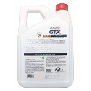 Dầu nhớt xe ô tô CASTROL GTX 20W-50 SL/CF - bình 4 lít