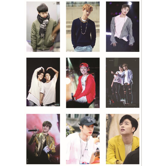 Lomo card ảnh nhóm IKON full 63 ảnh