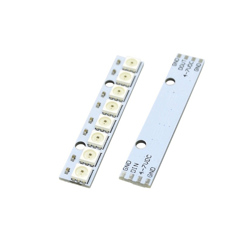 MODULE THANH LED FULL MÀU WS2812B 5V 8BIT TƯƠNG THÍCH MẠCH ARDUINO