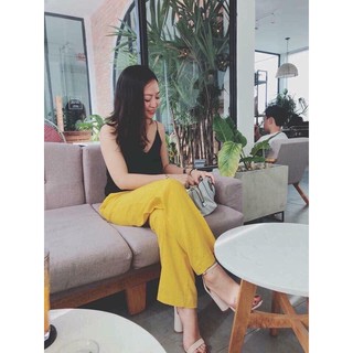 Quần ống rộng lên form siêu đẹp