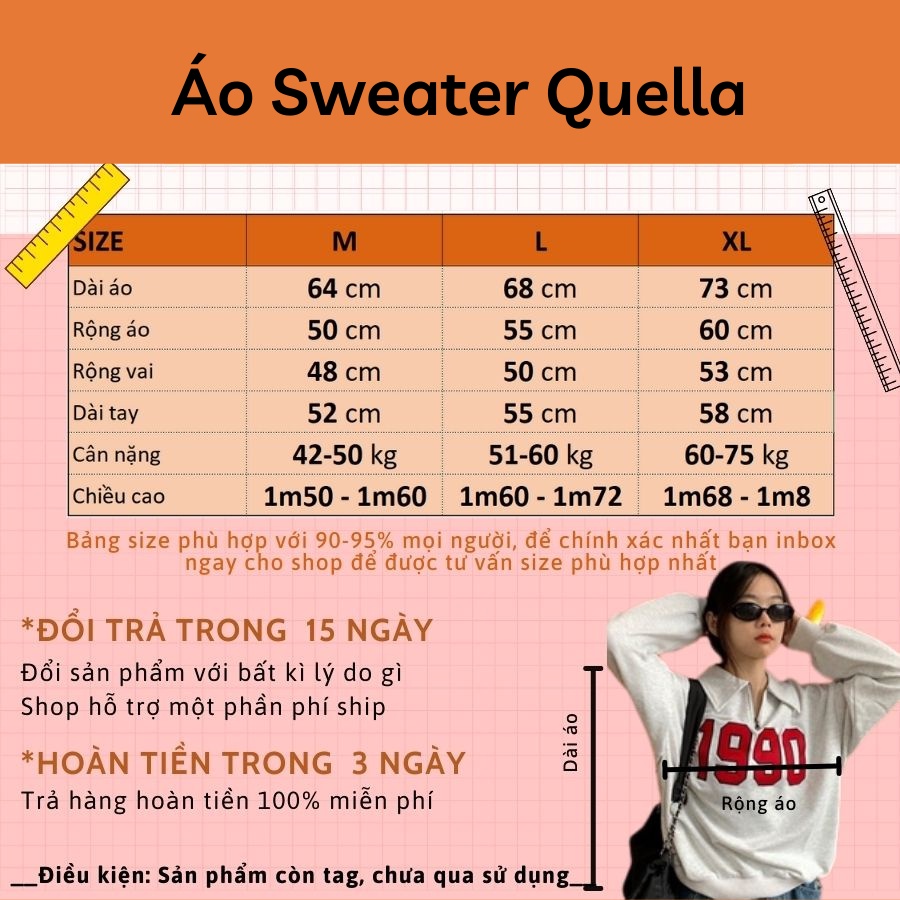 Áo Sweater Polo Dài Tay Unisex JOVELTY Chất Nỉ Bông Cotton - Áo Polo Dài Tay Phối Khóa Cổ 1990 | BigBuy360 - bigbuy360.vn