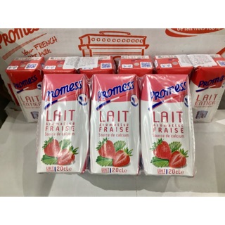 Sữa tươi promess vị dâu thùng 24 hộp