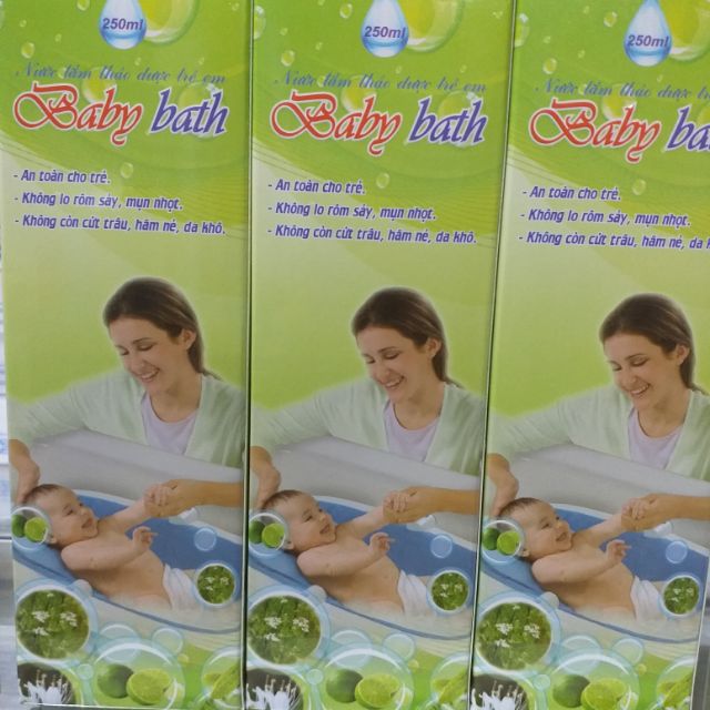 NƯỚC TẮM THẢO DƯỢC CHO BÉ BABY BATH