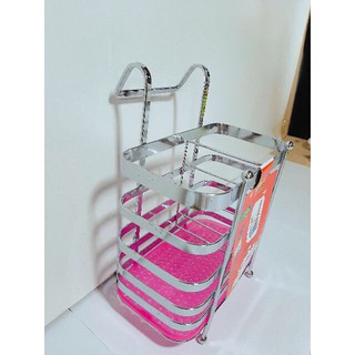 Ống cắm đũa thìa bằng inox 2 ngăn 1153