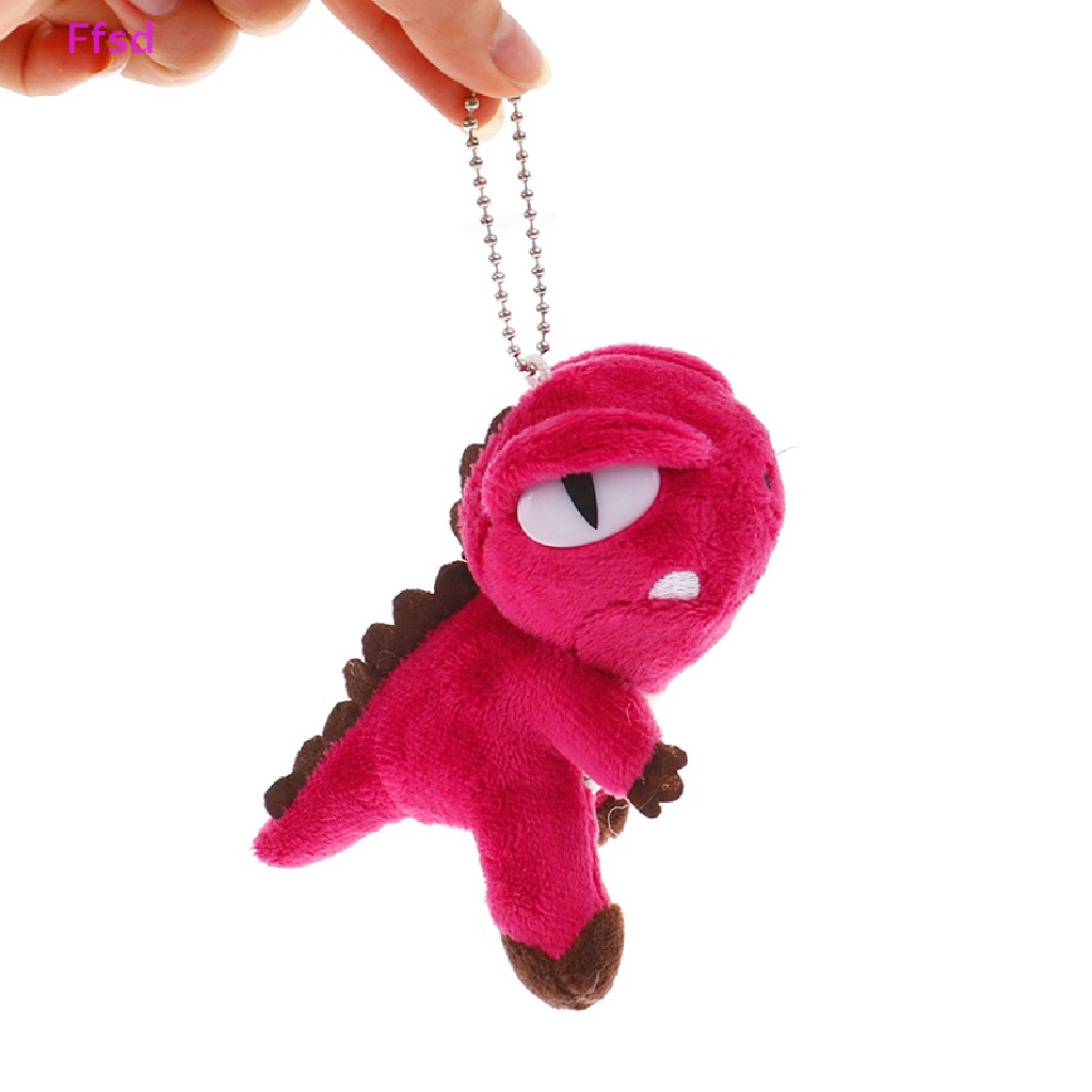 Đồ Chơi Thú Nhồi Bông Hình Khủng Long T-Rex 12CM Có Móc Khóa