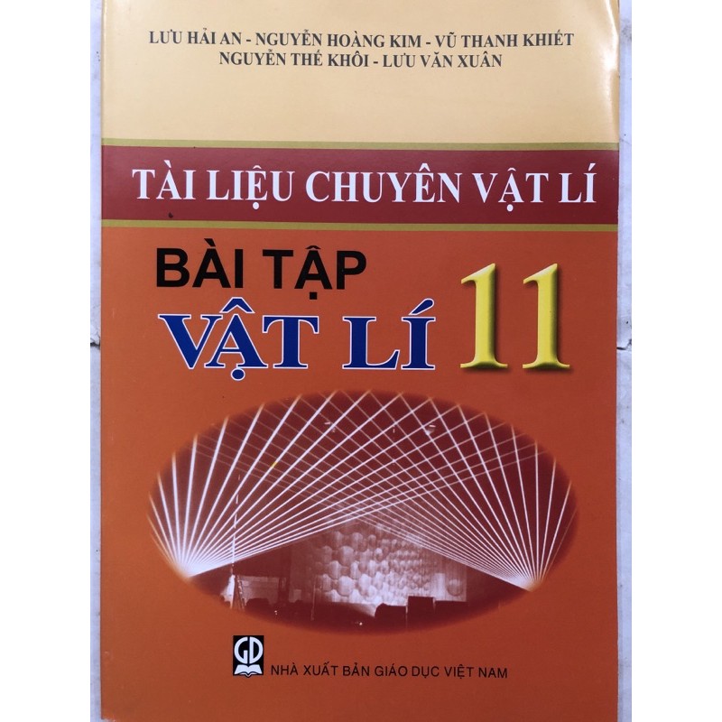 Sách - Tài liệu chuyên Bài tập Vật Lí 11