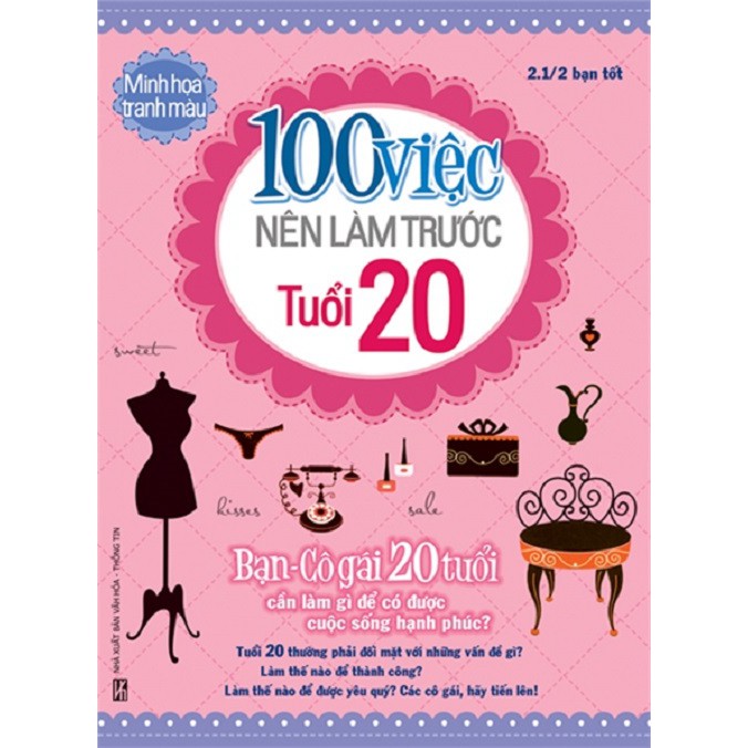 Sách - 100 Việc Nên Làm Trước Tuổi 20