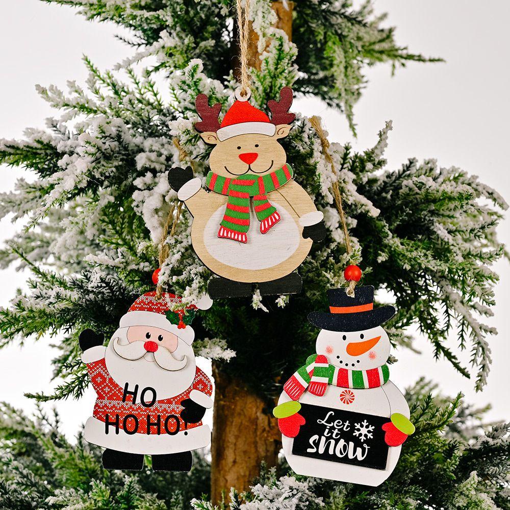 Phụ Kiện Treo Trang Trí Cây Thông Hình Ông Già Noel Dễ Thương