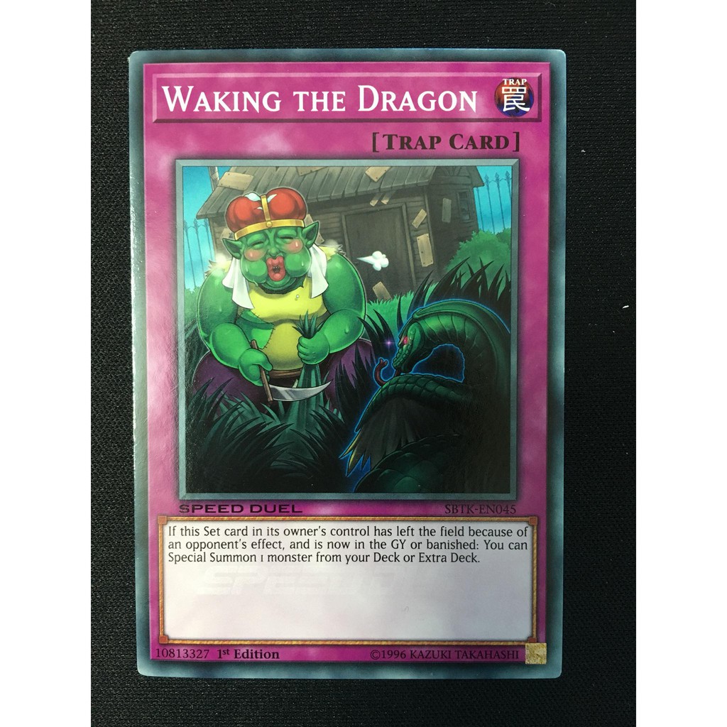 Bài yugioh speed duel - Waking the Dragon - SBTK-EN045