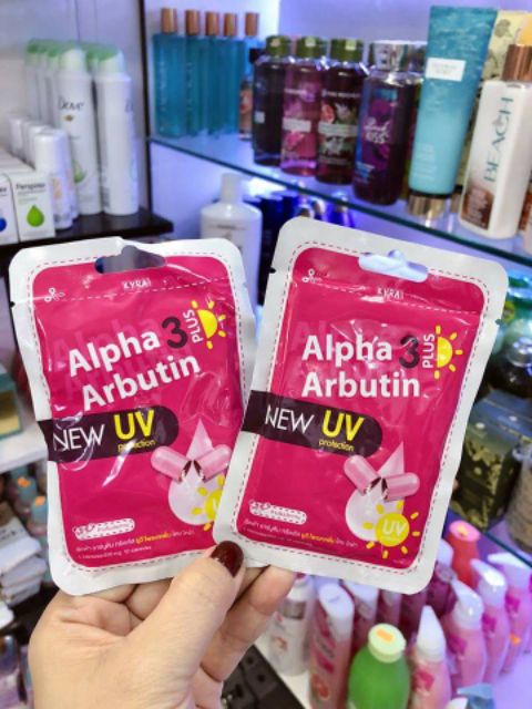 Viên kích trắng da alpha arbutin mẫu mới thái lan | BigBuy360 - bigbuy360.vn