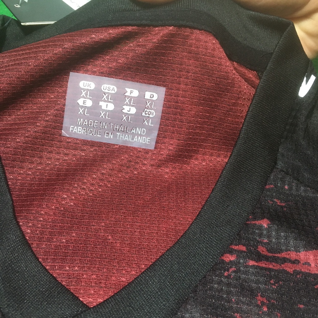 Quần Áo Thể Thao Nam Arsenal Đỏ Đô Đen Vải Thái Chất Xịn Xò  - Áo Đá Bóng PP Bởi Be Happy Sport