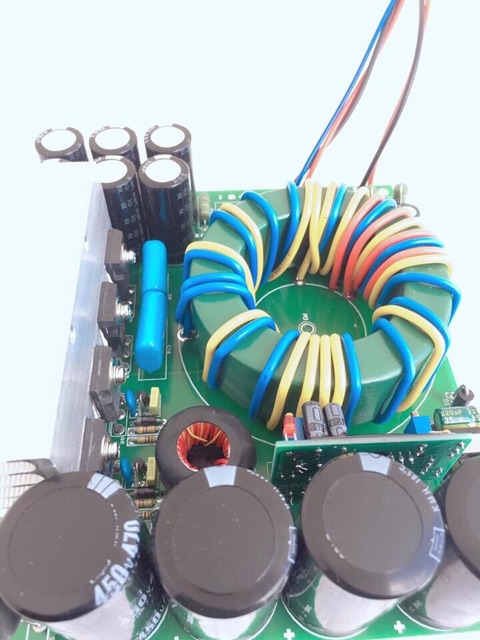 Mạch nguồn xung 5000w cho âm thanh