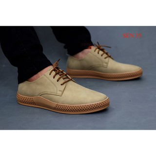 (SEN 35 ) GIẦY DA BÒ THỦ CÔNG 100%