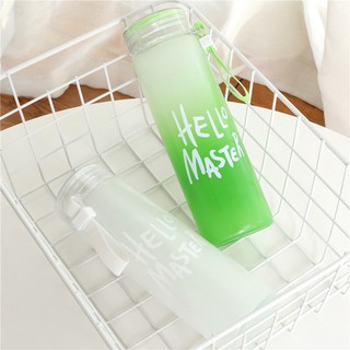 Bình Nước Thủy Tinh Hello Master 480ML