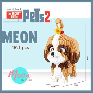 Mini Block lego - Đẳng Cấp Thú Cưng - Size XL (1962 pcs )