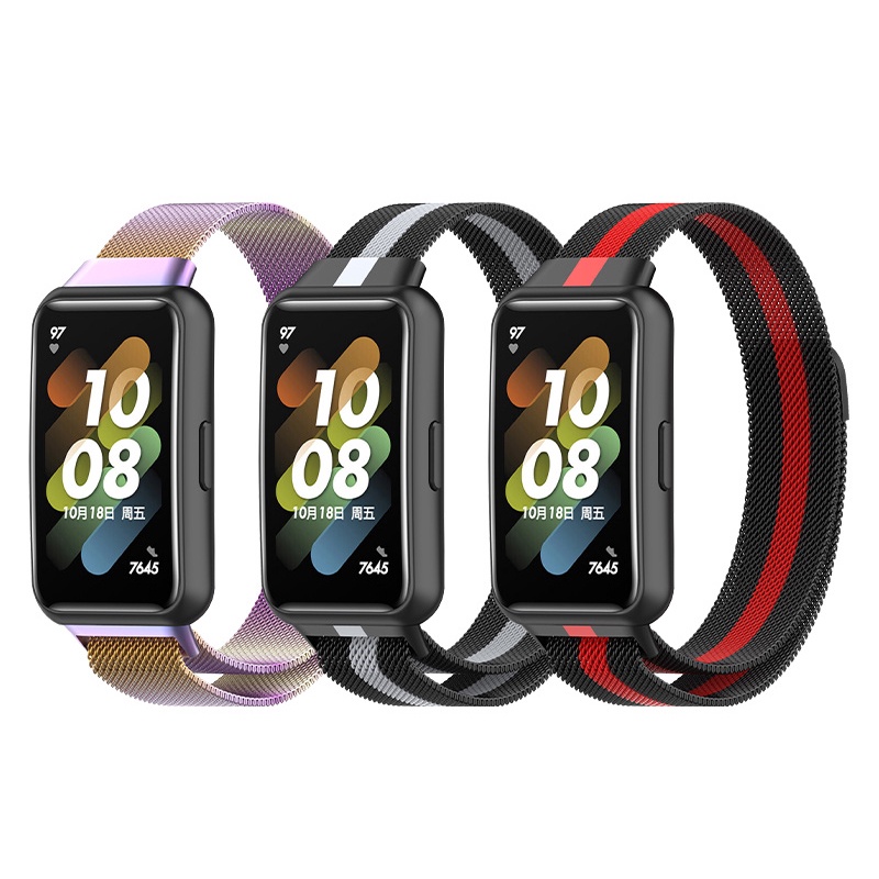 Dây Đeo Inox Milan Cho Đồng Hồ Thông Minh Huawei Band 7