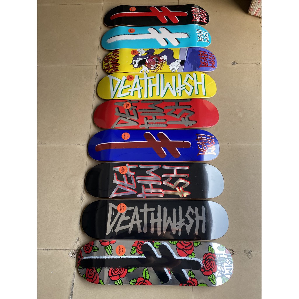 1 Ván Trượt Deathwish DGK 31 * 8inch 31 * 8.25 inch pro Kèm 4 Bánh Xe Tự Làm Cho Người Lớn