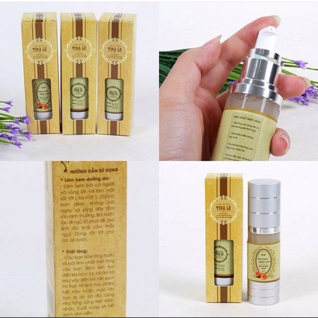 TINH CHẤT TRIỆT LÔNG TINA LÊ 