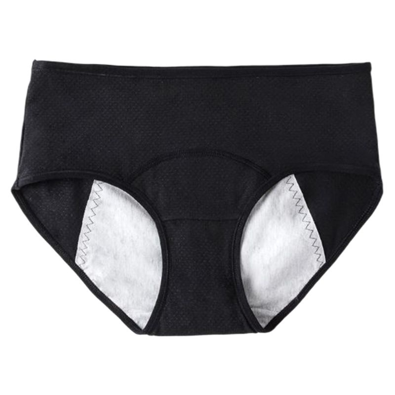 Quần lót cotton lưng vừa chống tràn cho nữ