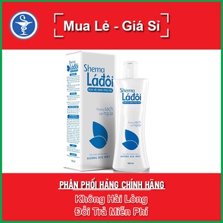 Sữa Vệ Sinh Phụ Nữ Shema Lá Đôi Màu Xanh (hương dịu mát) - Giúp Ngăn Ngừa Vi Khuẩn Có Hại Đến 24 Giờ - yespharmacy