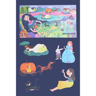 Xếp Hình Vali Sleeping Beauty - Mideer