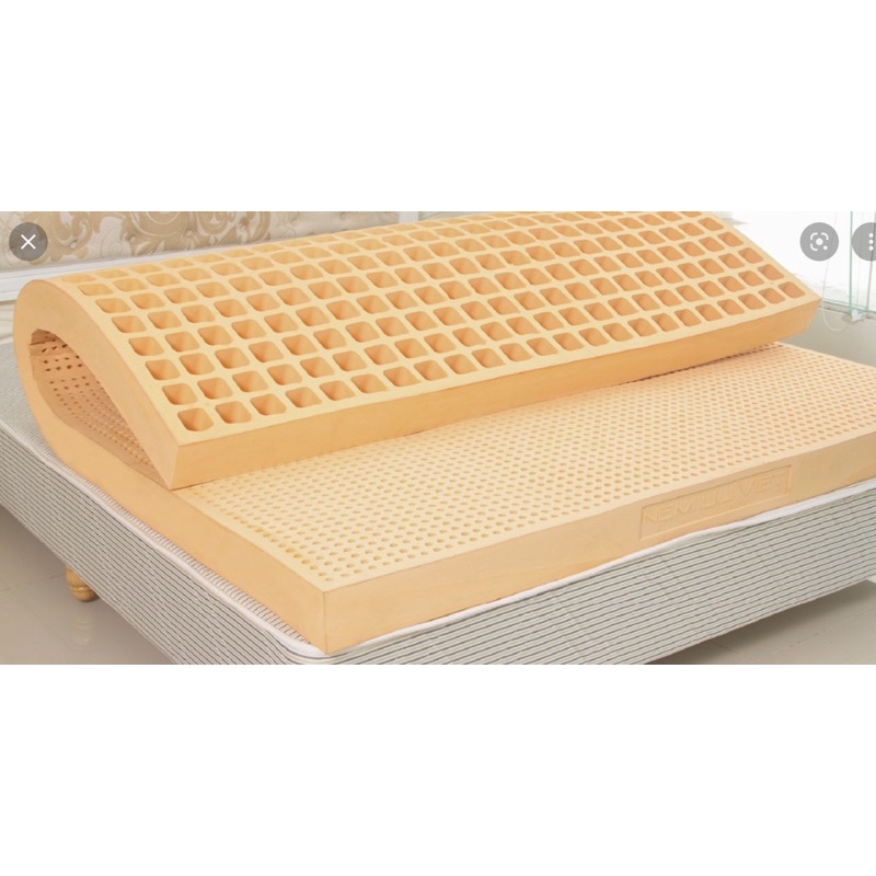 Nệm cao su thiên nhiên 100% Diamond bh 25 năm cao 10p