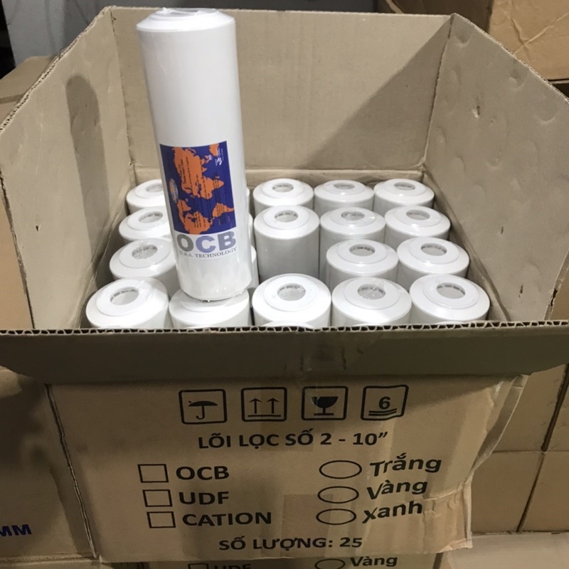 lõi lọc nước số 2 , combo 25 quả lõi lọc nước số 2 ( gồm 25 quả ) - có giá sỉ