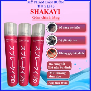 Gôm xịt tóc Shakayi nhật bản 400ml hàng chuẩn MN37