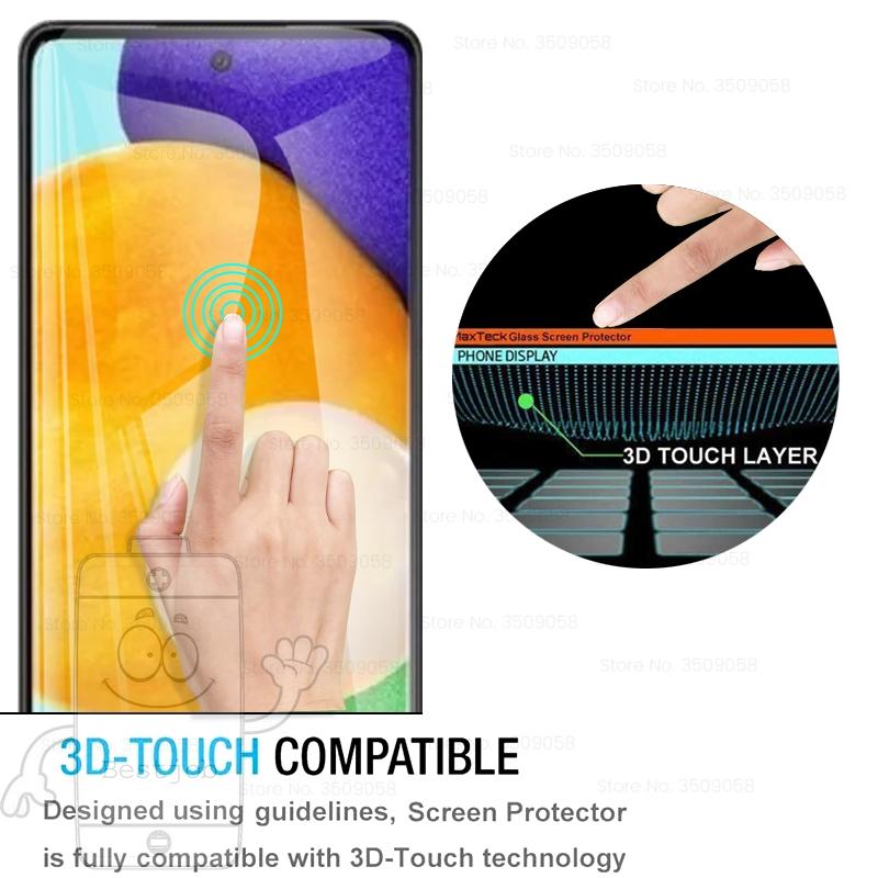 Kính Cường Lực 9h Bảo Vệ Camera Chống Sốc 2 Trong 1 Cho Samsung Galaxy A52 4g / 5g