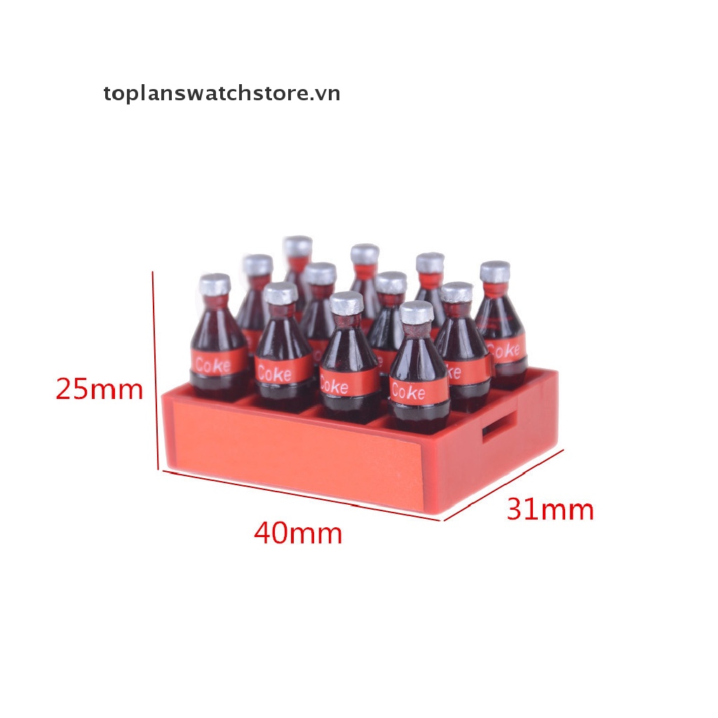 Bộ 13 Khay Đựng Nước Ngọt Đồ Chơi Búp Bê Cỡ 1 / 12