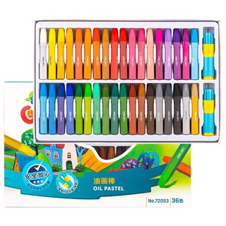 BỘ BÚT SÁP DẦU 36 MÀU COLORIGIN CHÍNH HÃNG DELI CHO BÉ